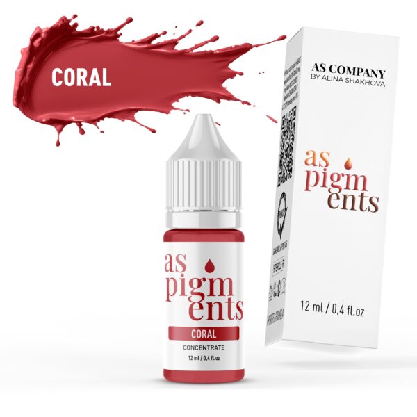 CORAL / CONCENTRATE, 12 ml (AS PIGMENTS)
